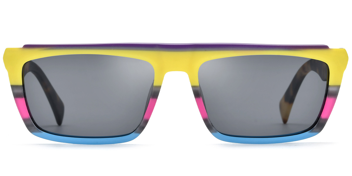 Pattern-Yellow+Dark Grey Polarized
