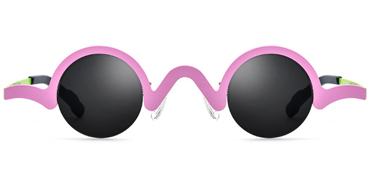 Pink+Dark Grey Polarized