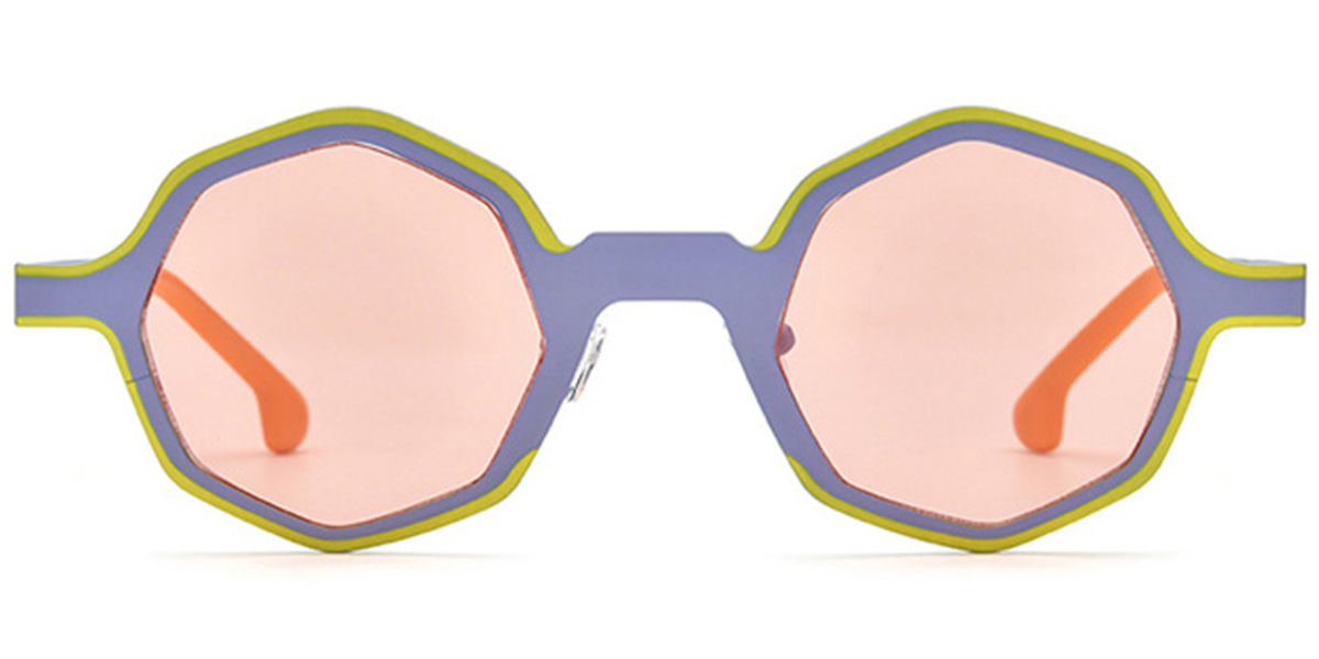 Pattern-Yellow+Rose Polarized