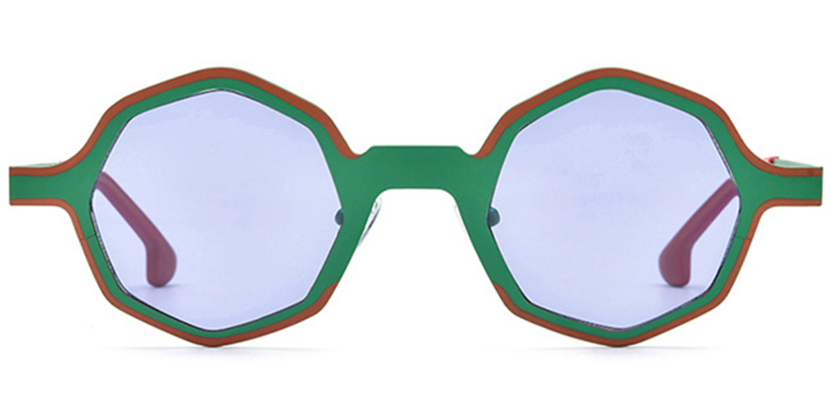 Pattern-Red+Purple Polarized
