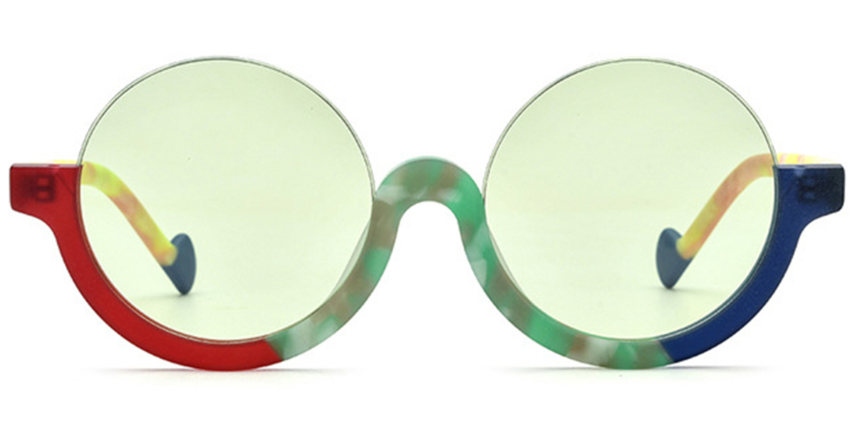 Pattern-Red+Light Green