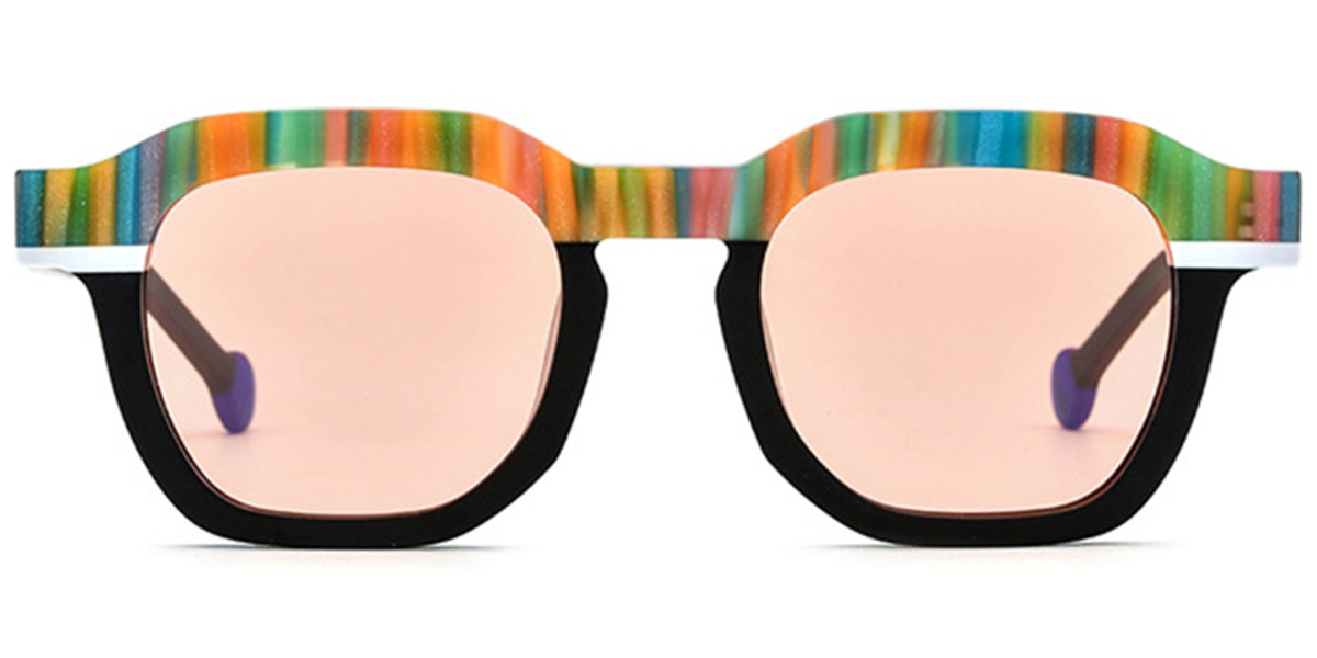Pattern-Black+Rose Polarized