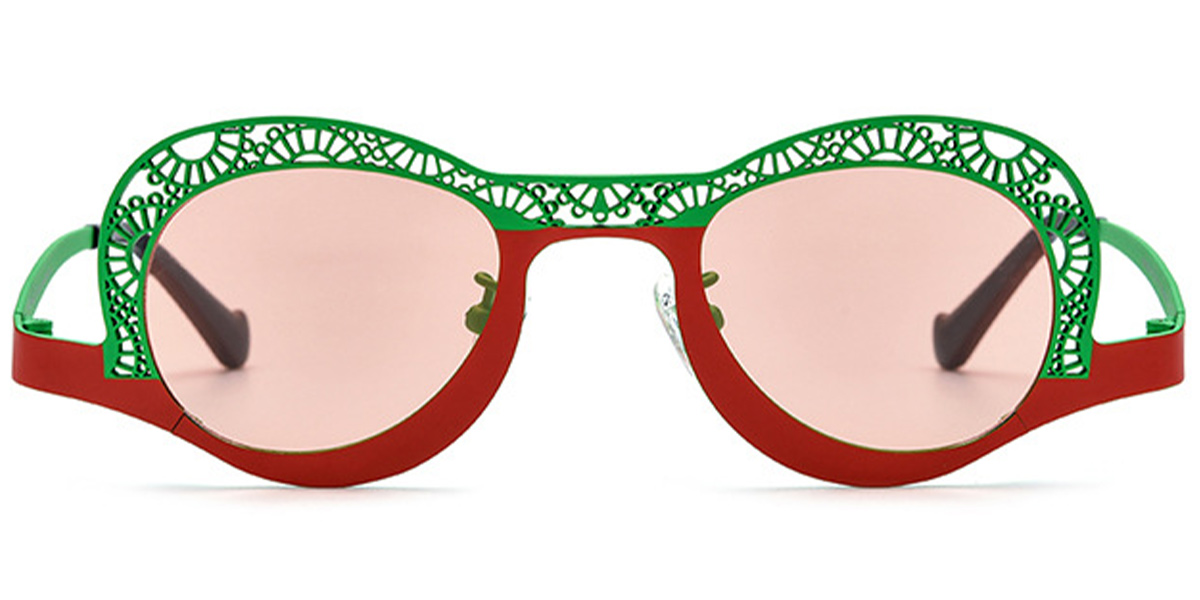Pattern-Green+Rose Polarized