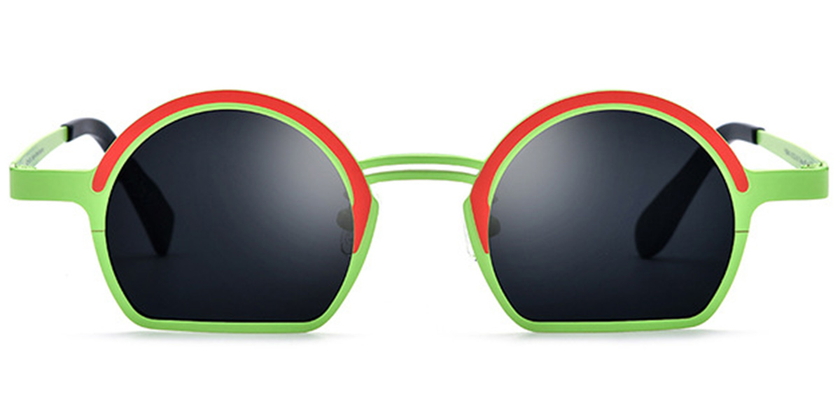 Pattern-Green+Dark Grey Polarized