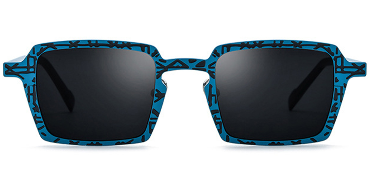 Pattern-Blue+Dark Grey Polarized