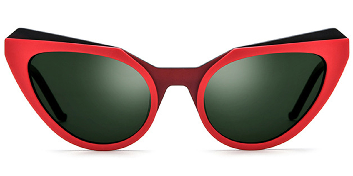 Pattern-Red+Dark Green Polarized