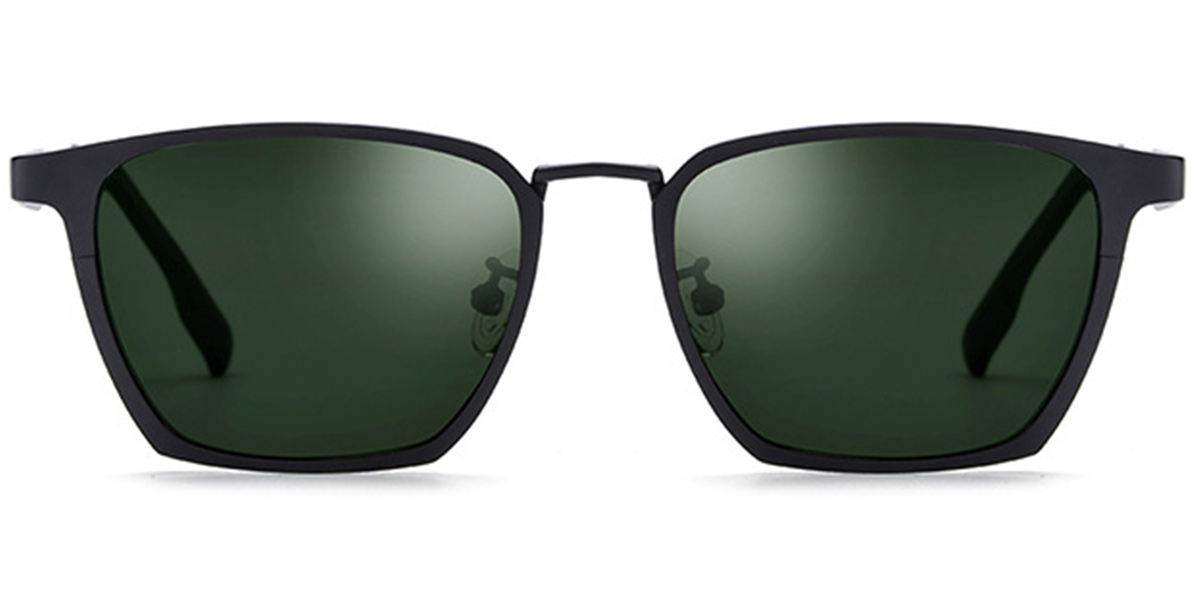 Matte-Black+Dark Green Polarized